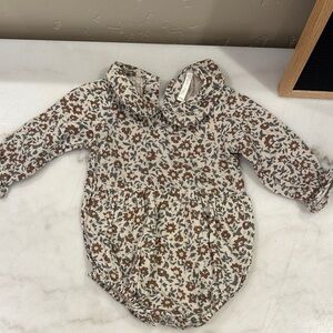 Rylee and Cru Bubble romper Long Sleeve